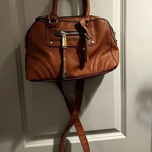 Steve madden brown satchel bag